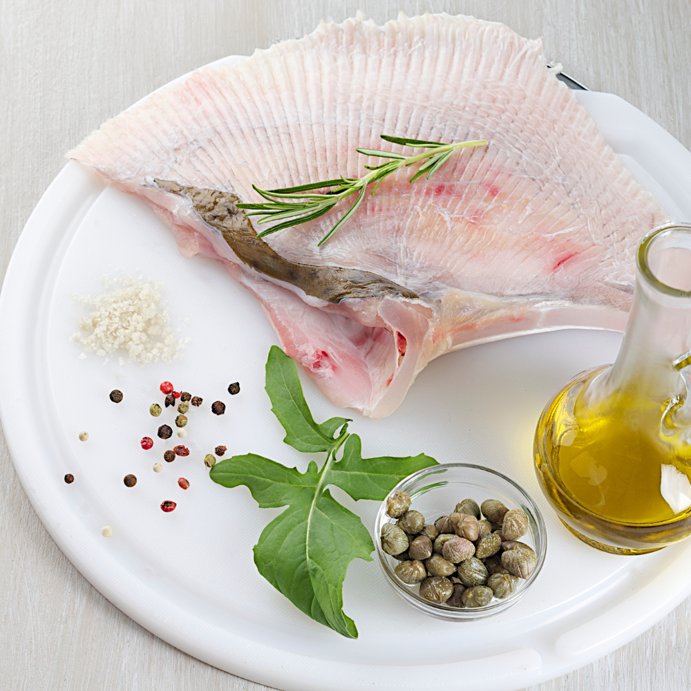 Aile De Raie Pelee 100/400 Raja Radiata Portugal Sachet 800gr