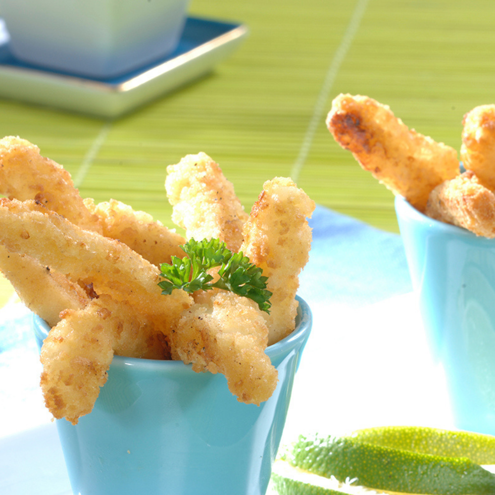 Rabas Encornet Geant Pane Espagne Dosidicus Gigas Sac 1kg