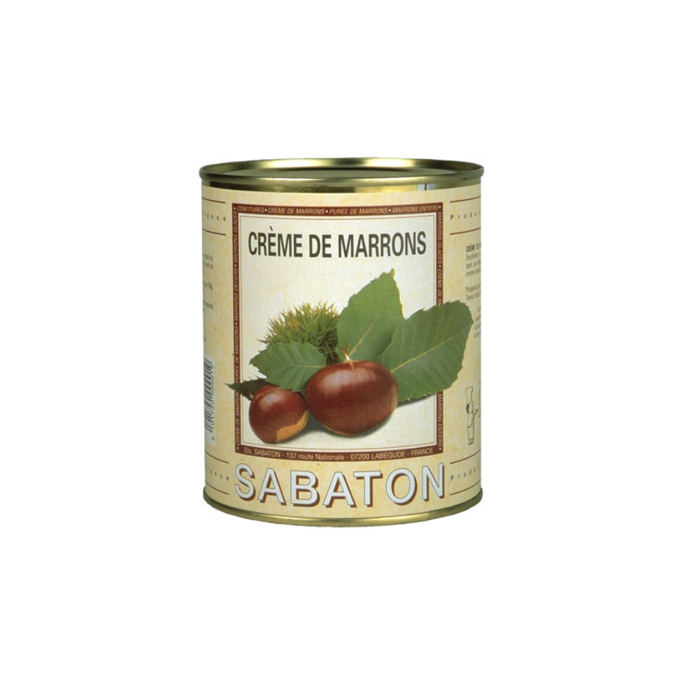 Creme De Marrons  Sabaton Boite 4/4 850g