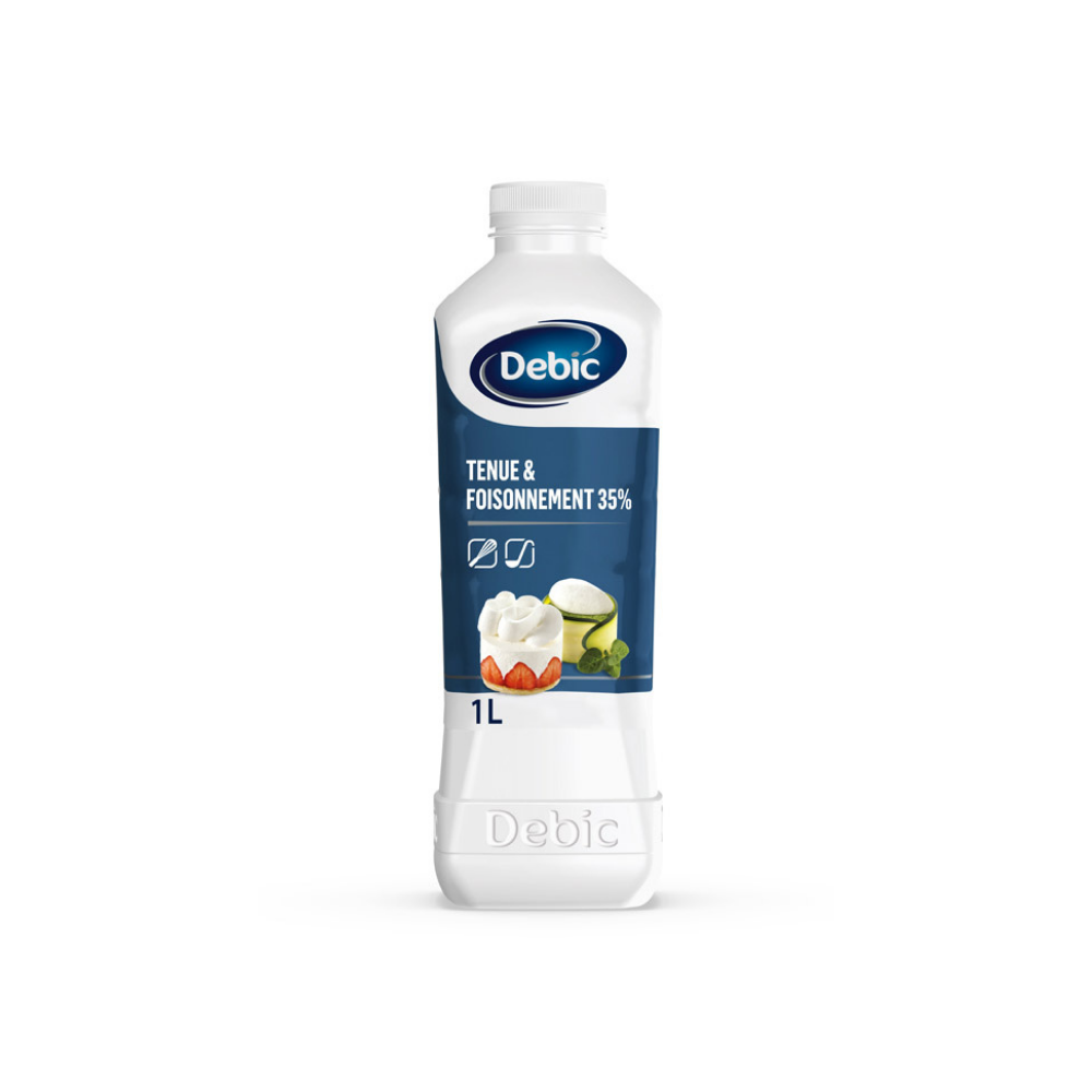 Creme Liquide Tenue & Foisonnement 35%  Bidon 1l