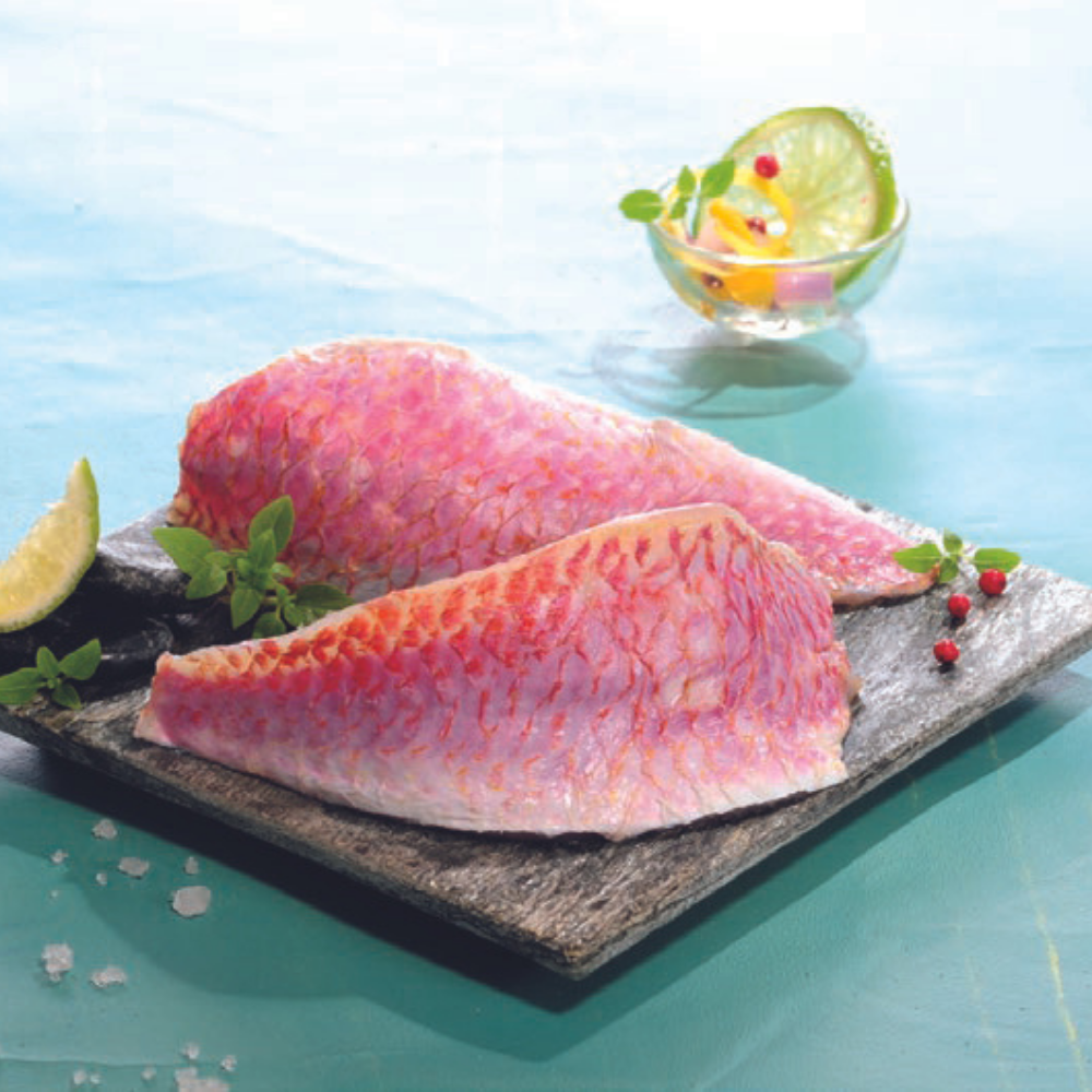 Filet Rouget Barbet 40/80 Parupeneus Heptacanthus Sac 800gr