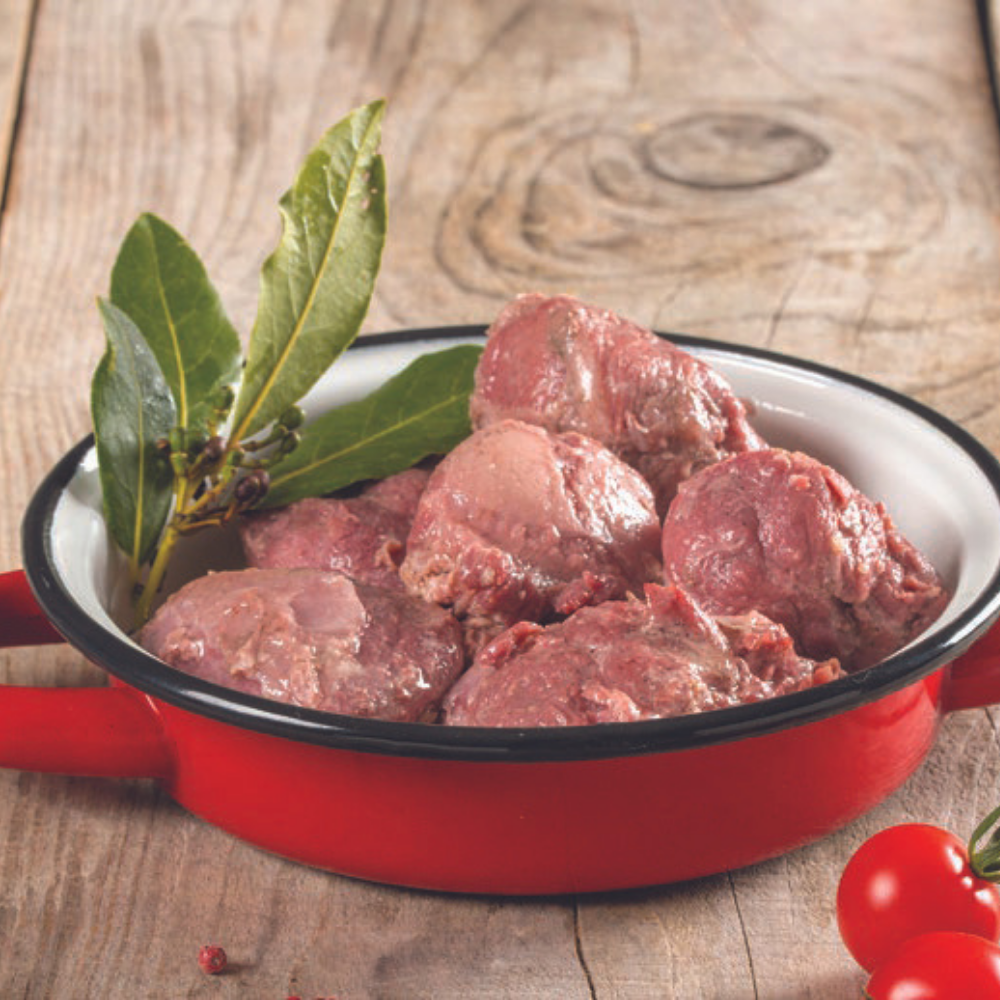 Noix Joue Porc Confite Graisse Canard Poche 2.5kg Environ