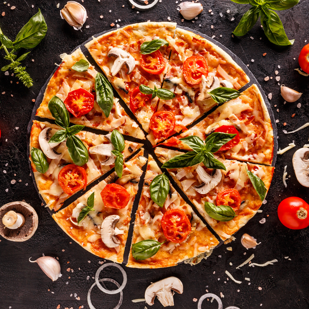 Pizza Napolitaine Jambon-Fromage 450g "pizza Du Moulin"