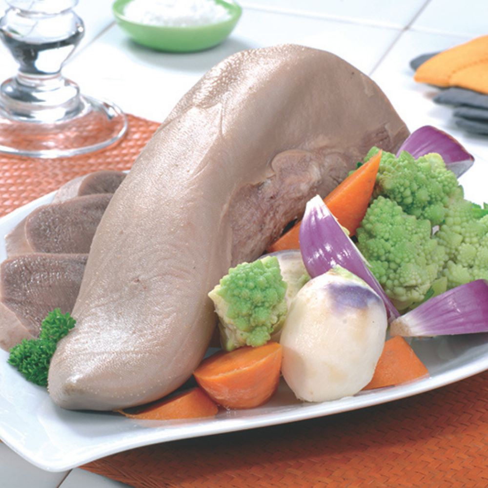 Langue Boeuf Cuite Coupe Suisse Piece 1.5kg Environ