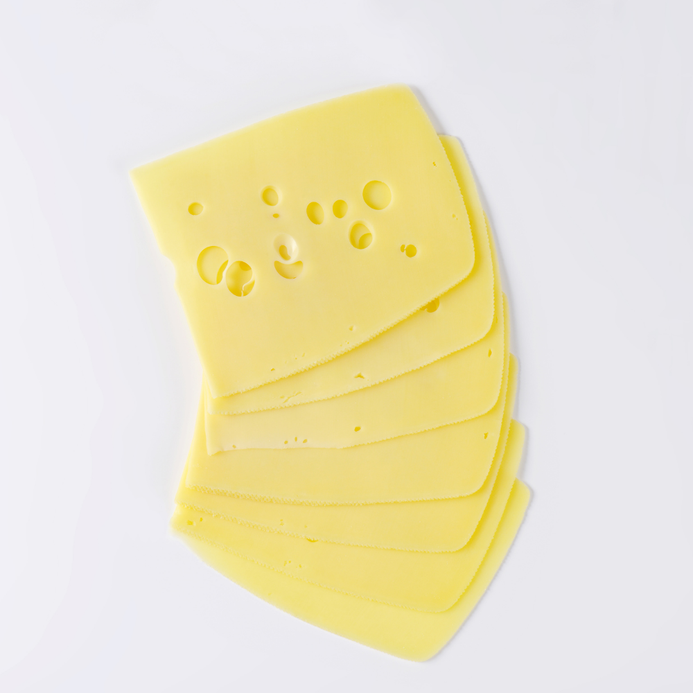 Emmental Tranche Rectangle 5x15cm Barquette 1kg