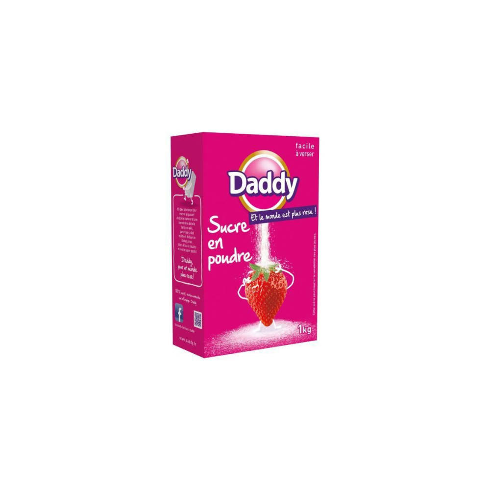 Sucre Semoule Tamise Daddy Sachet 1kgx10