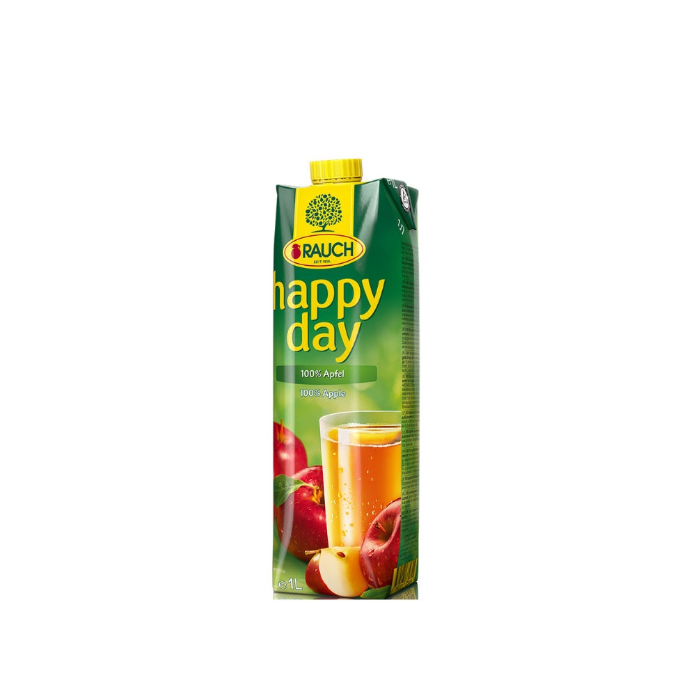 Jus Pomme Happyday 100% Rauch 12 X 1 Litre