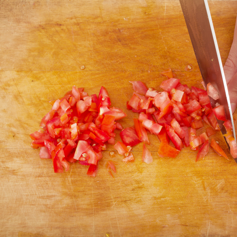 Tomates Pelees Concassees Boite 4/4  X12