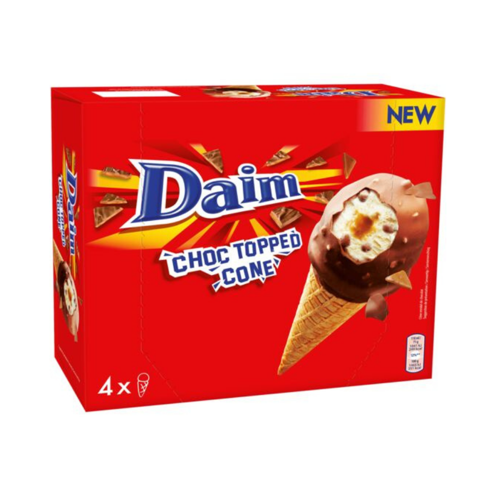 Impuls. Cornet Ball Top Daim 100ml X 20