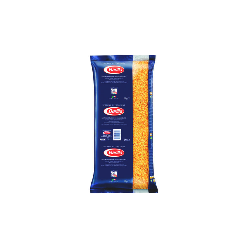Coquillettes N°32 Barilla Sac 5kg