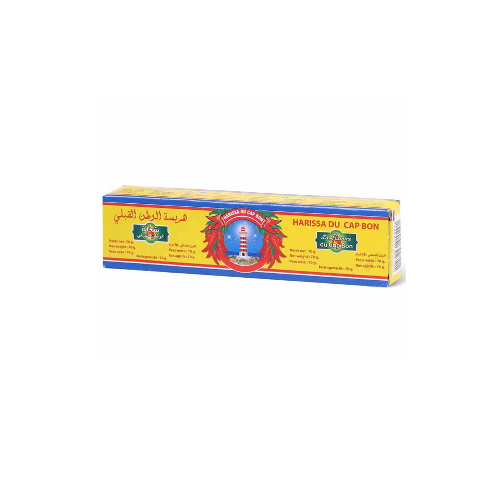 Harissa Flamme Du Cap Bon Tube 70g