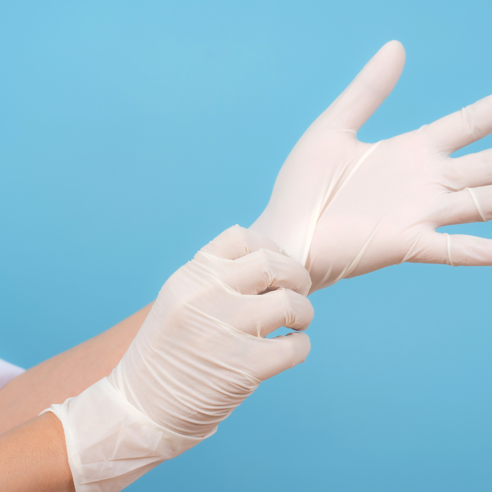 Gants Jetables Taille L 8/9 Boite 100 Pieces