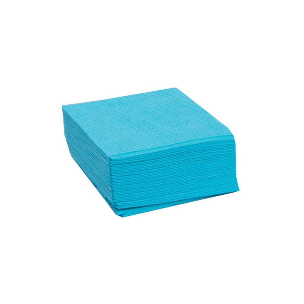 Lavette Bleue 30x50cm X 25 Pcs