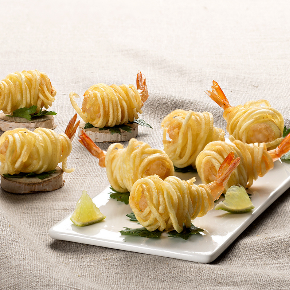Crevette Filament De Pomme Terre Barquette 300g