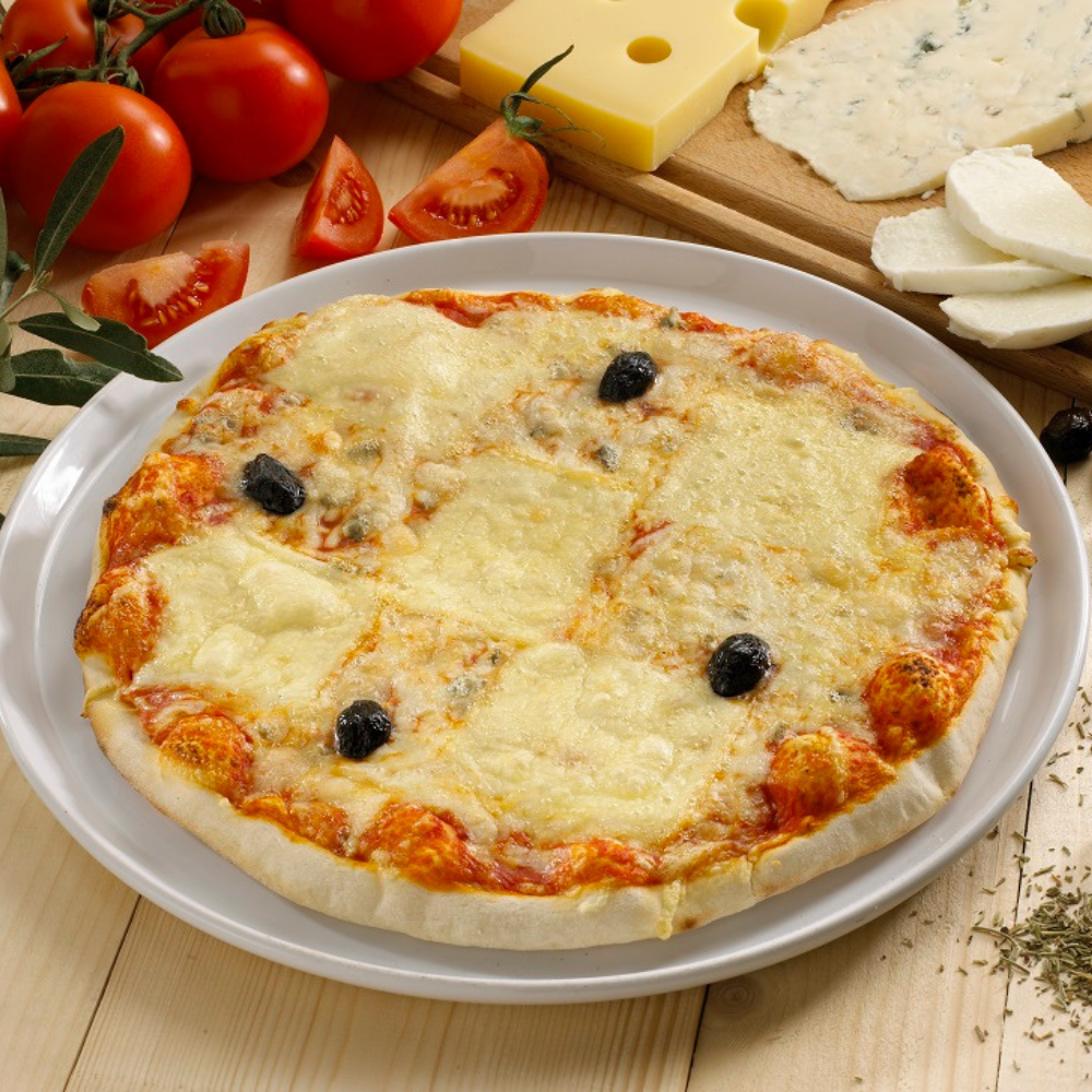 Pizza 4 Fromages 430g "pizza Du Moulin"