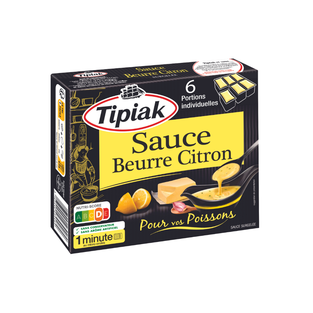Poisson Sauce Beurre/citron 200g X 2
