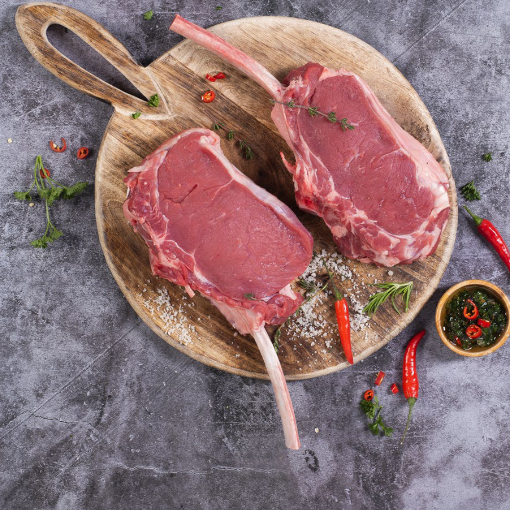 Tomahawk Veau De Grain +/- 450g X 2