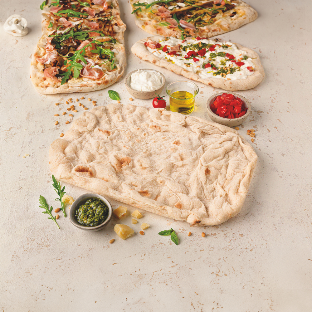 Pinsa Romana 230g Barquette 3 Pieces