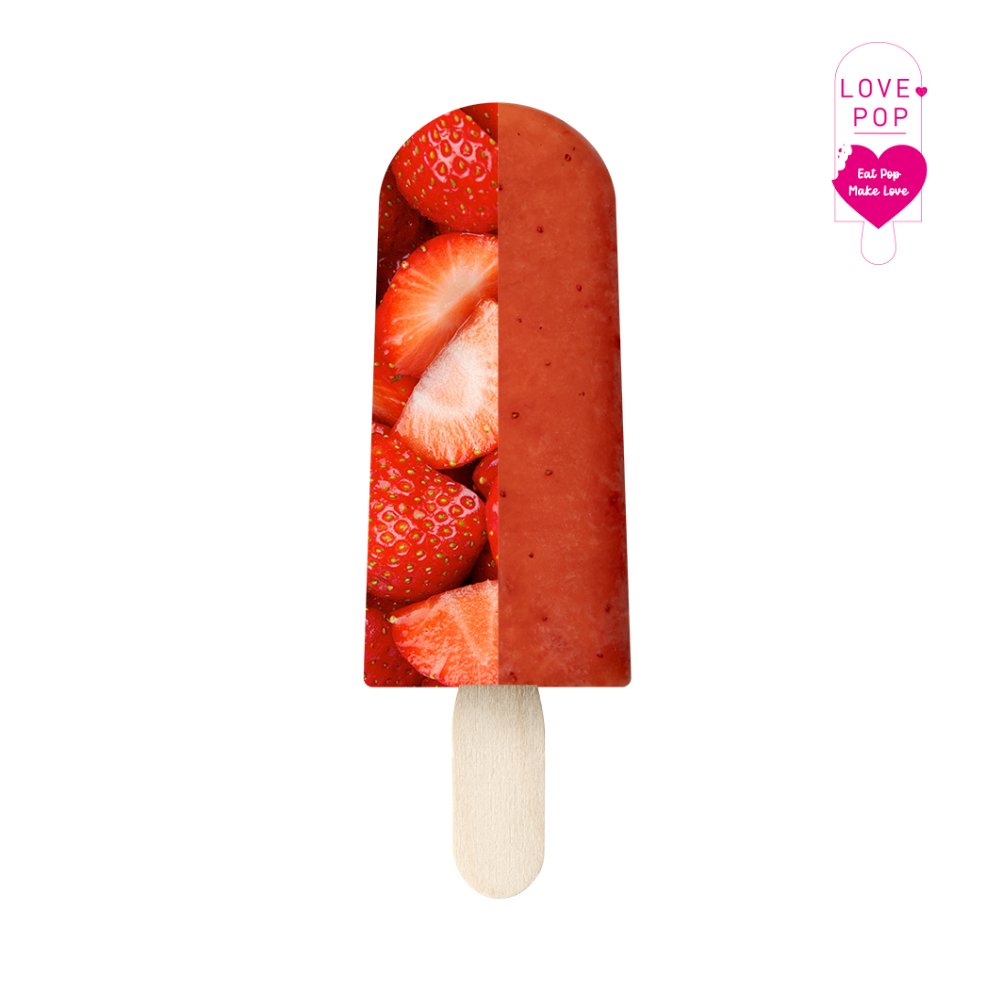 Impuls. Love Pop Sb Fraise 90ml X 10