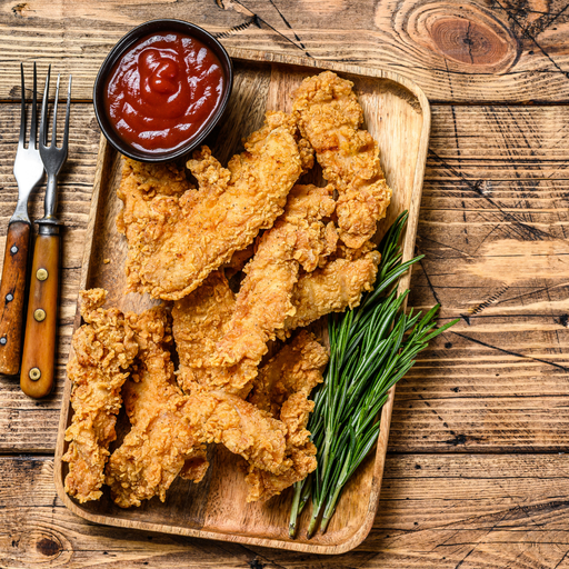 [002892] Tender Aiguillette Spicy Poulet Panee Halal Sac De 1kg