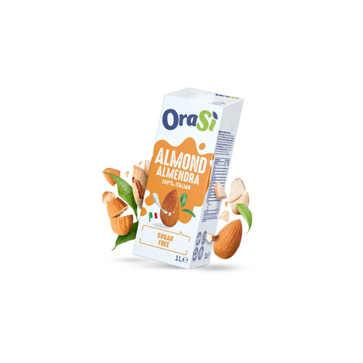 [000081] Lait D'amande Orasi Bouteille 1 Litre