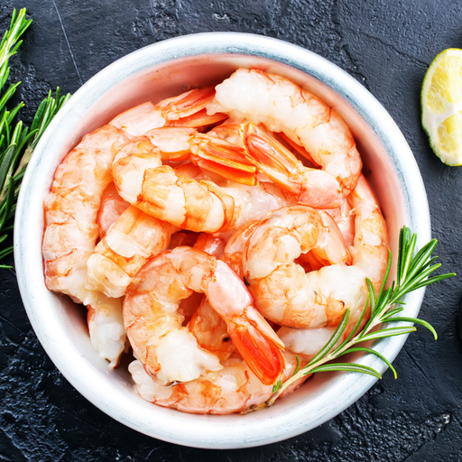 [000248] Crevette Decortiquee Cuite 300/500 Parapenaeopsis Stylifera 500g