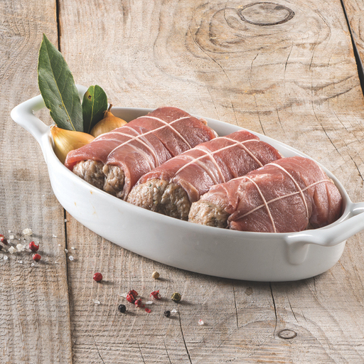 [000624] Paupiette Veau Facon Bouchere 160g Carton 3kg