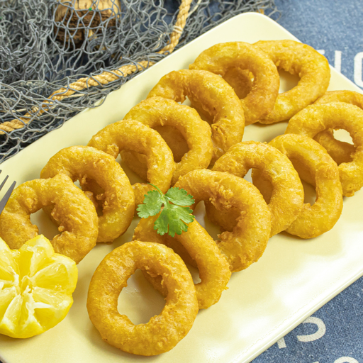 [000990] Beignet Calamar Romaine 40/60 Gigas Sachet 1kg (crt 8kg)