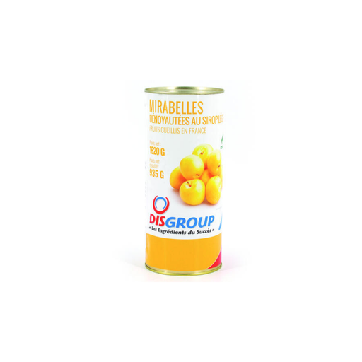 [001068] Mirabelle Denoyautee Sirop Disgroup 935g Boite 2/1