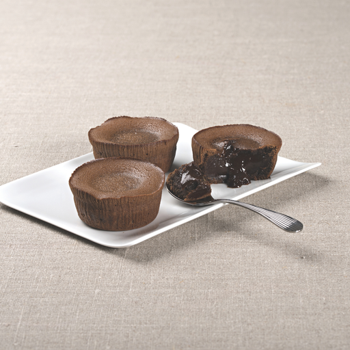 [002084] Moelleux Au Chocolat Coulant 100g Carton 12 Pieces