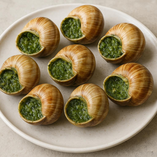 [002622] Escargot Belle Grosseur A La Bourguignonne 355g Sac 48 Pieces