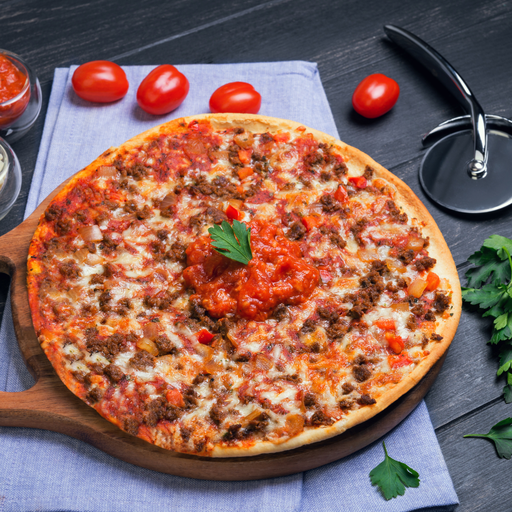[002661] Pizza Bolognaise 450g "pizza Du Moulin"