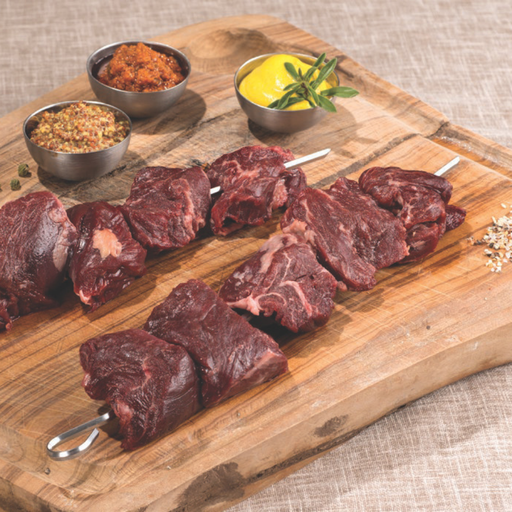 [002785] Brochette D Onglet De Boeuf 180g Carton 4kg