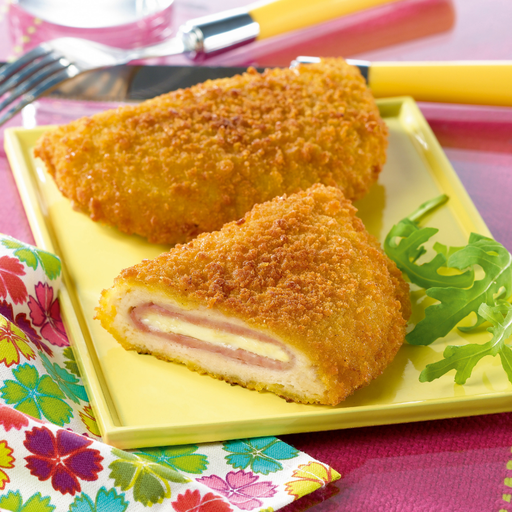 [003080] Cordon Bleu Poulet 100/125g Ue Sachet 1kg