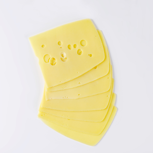 [003216] Emmental Tranche Rectangle 5x15cm Barquette 1kg