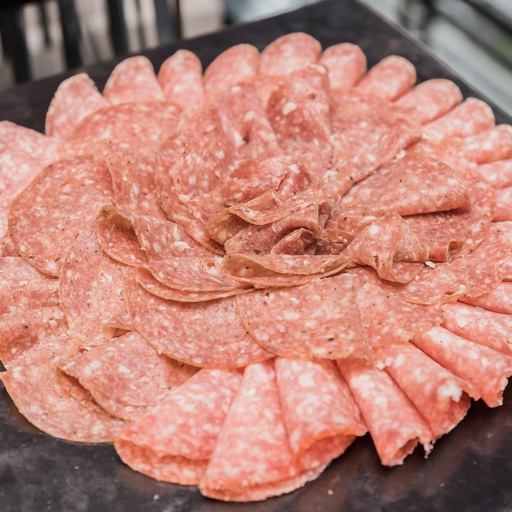[003237] Rosette Pur Porc  50 Tranches Barquette 500g