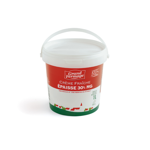 [004050] Creme Fraiche Epaisse 30% Mg Seau 1 Litre