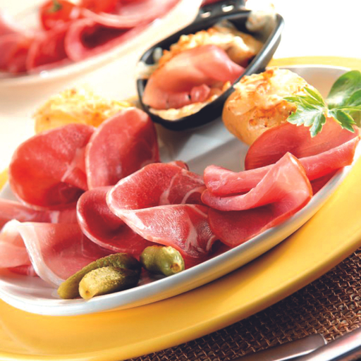 [004319] Bacon Fume 50 Tranches Vpf - Barquette 500g