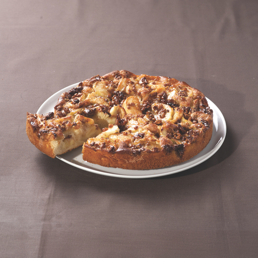 [005695] Tarte Pommes Et Noix 26cm 1100g