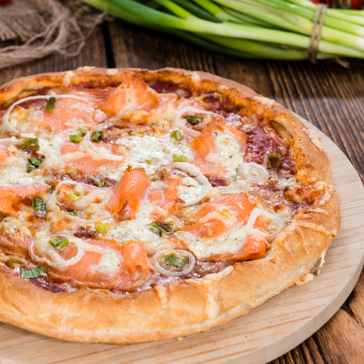 [006392] Pizza Saumon Fume  470g "pizza Du Moulin"