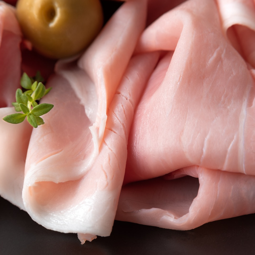 [006840] Jambon Cuit Superieur Tranches 20x50g Barquette 1kg