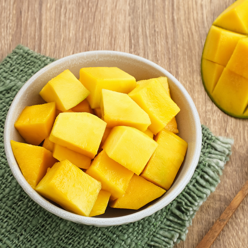 [006993] Cube Mangue 10x10 Sachet 1kg