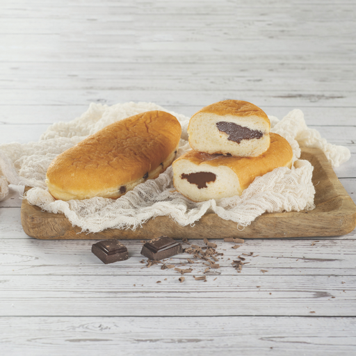 [007231] Beignet Long Chocolat 130g Carton 30 Pieces