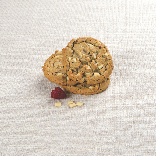 [007314] Cookie Cuit Choco. Blanc Belge Framboise 76g X 30