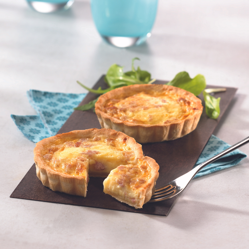 [049024] Quiches Lorraines 140g Boite 4 Pieces