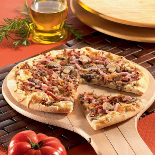 [059174] Pizza Cremiere Oignons Lardons 440g Pizza Du Moulin