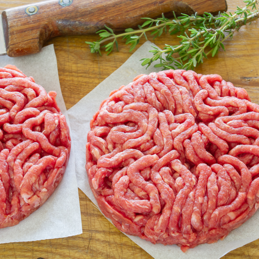 [520027] Steak Hache Rond Bouchere 15% Charolais 150g Carton 20 Pieces