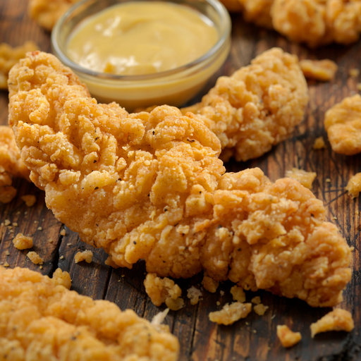 [670234] Aiguillettes Poulet Cornflake Halal 20/90g Ue Sac 1kg
